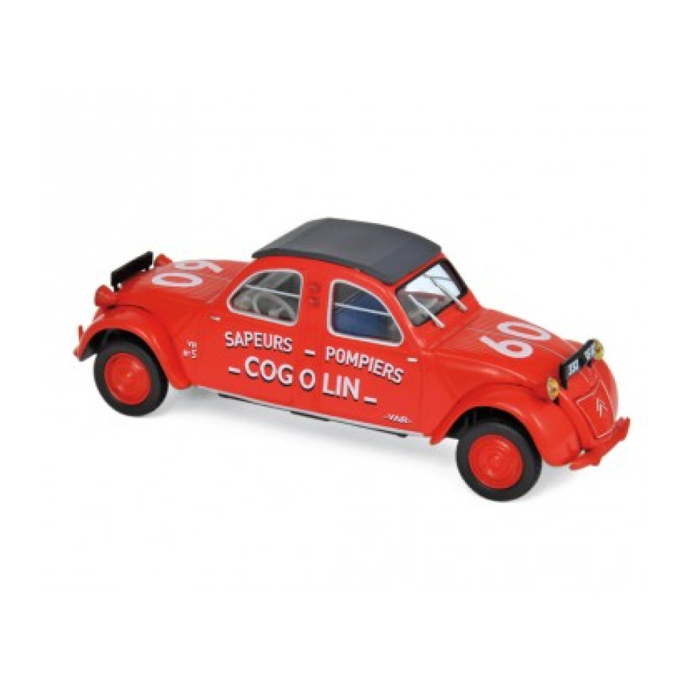 2CV Cogolin 1961 Pompiers 1:43