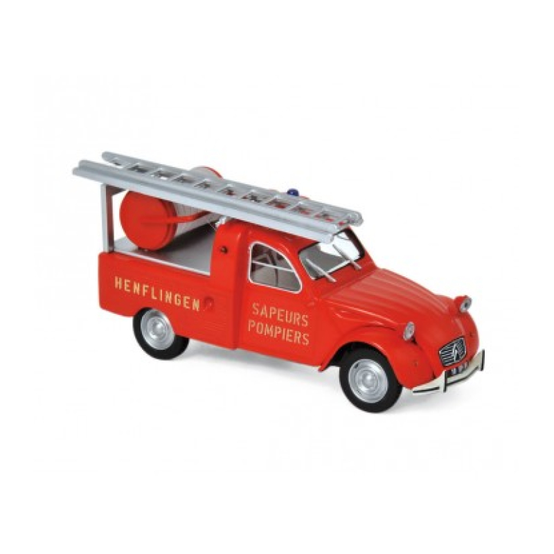 2CV pick up 1963 Pompiers 1:43