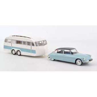 DS 19 1959 met Caravan 1:18