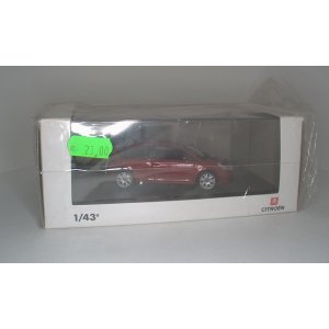 C4 coupe dealer 1:43