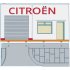 Citroen Garage gevel (Altaya 1:43)